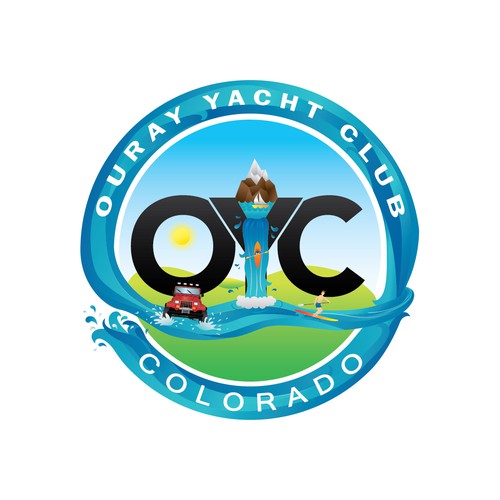 Logo for yacht club.