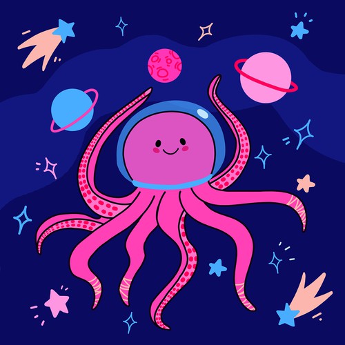 Space octopus!