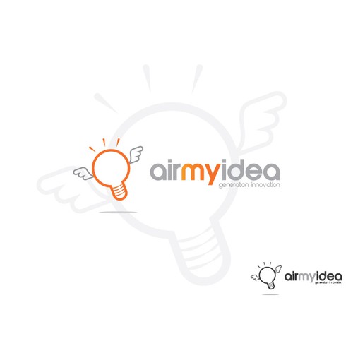 Help new online startup airmyidea create a fresh new logo