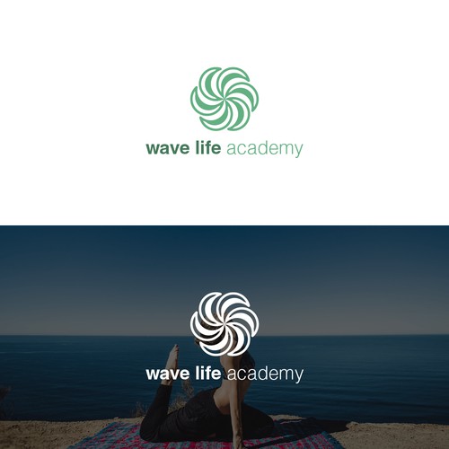 logo wave life academy