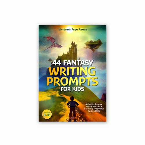Fantasy Writing Prompts for Kids Cover Book