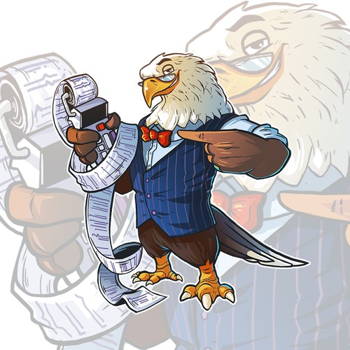 Eagle mascot