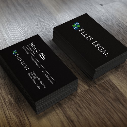 Business Cards for a law company