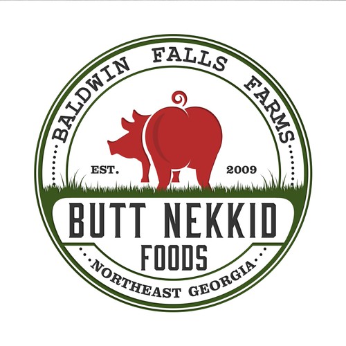 Funny yet serious logo for farm