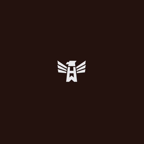 HW monogram with eagle