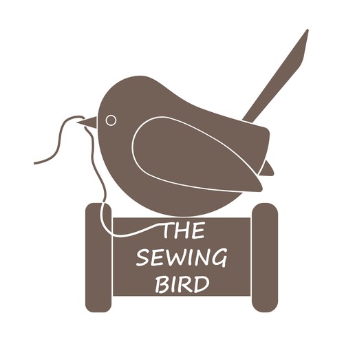 Vintage bird design logo