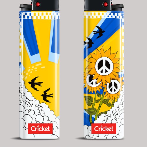 illustration Cricket Lighters