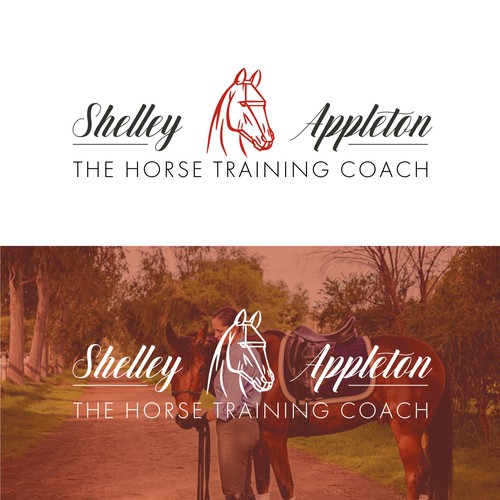 Logo for horse training coach