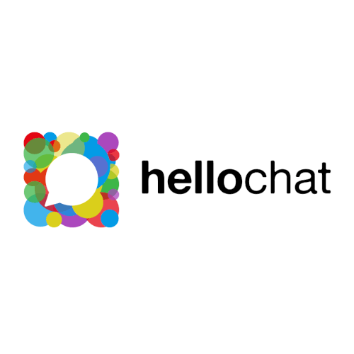 Modernes Logo für "hello chat"