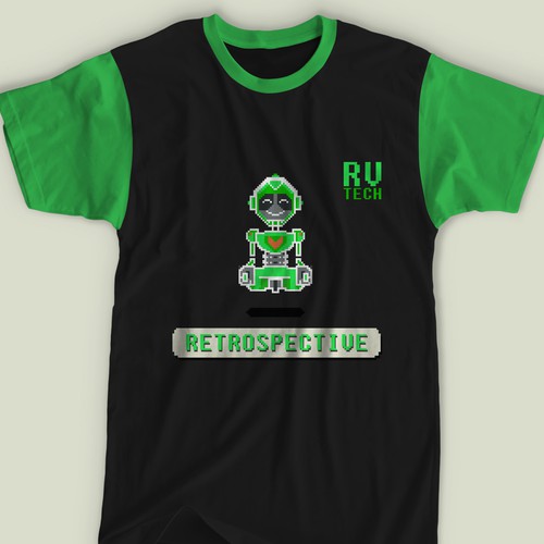 T Shirt Design For Tech Company dealing with Robots