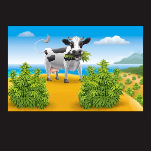Cow mascot