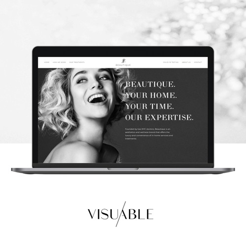 Squarespace Website & Scheduling for Aesthetics & Wellness Brand