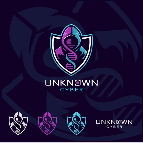 Logo-design for unknown cyber