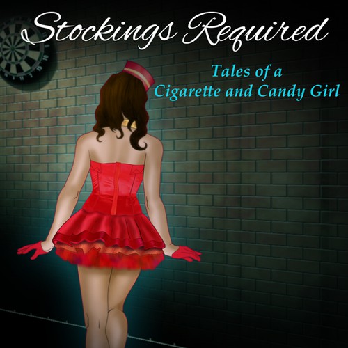 Design my Ebook and POD cover for Stockings Required-Tales of a Cigarette & Candy Girl