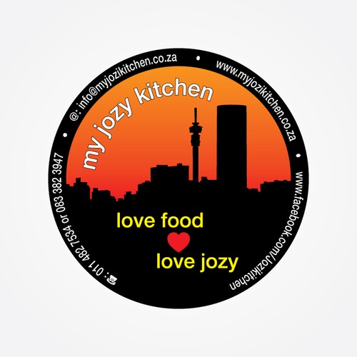Create a label for new food brand