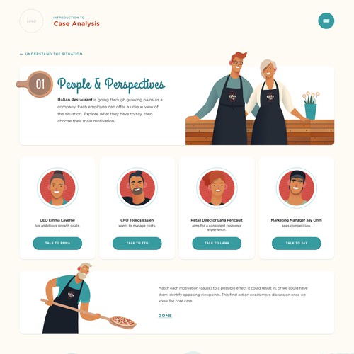 Case Prep Web Design