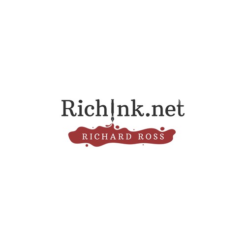 Logo Design for 'RichInk.net'.
