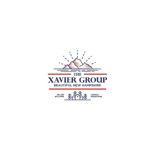 Vintage logo for real estate company