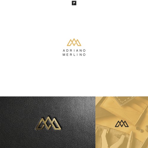 Monogram logo for Swiss based leather brand 