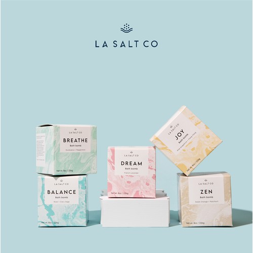 La Salt Co. packaging collection