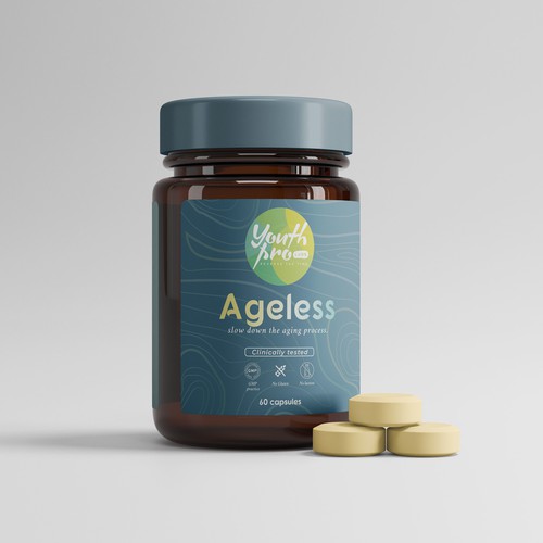 Fresh Ageless Supplement Label