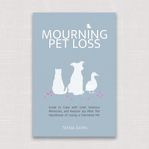 Clean and contemporary book cover design