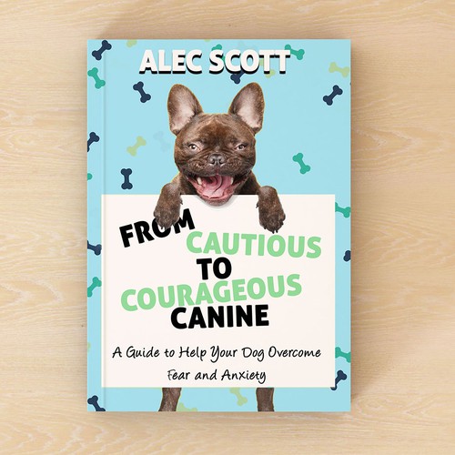 copertina divertente per libro sui cani