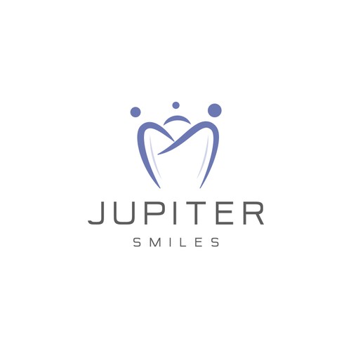 Bold logo for Jupiter Smiles