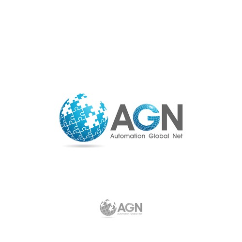 AGN logo design