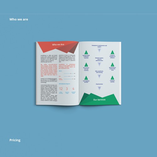 Brochure for IT firm
