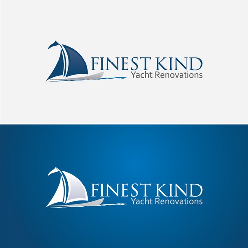 Help Finest Kind Yacht Renovations with a new logo and business card