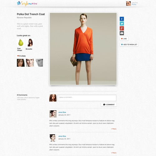 Design a cool, modern website for  Stylememine.com, 3 pages only & guaranteed!