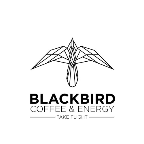 Black bird coffee and energy