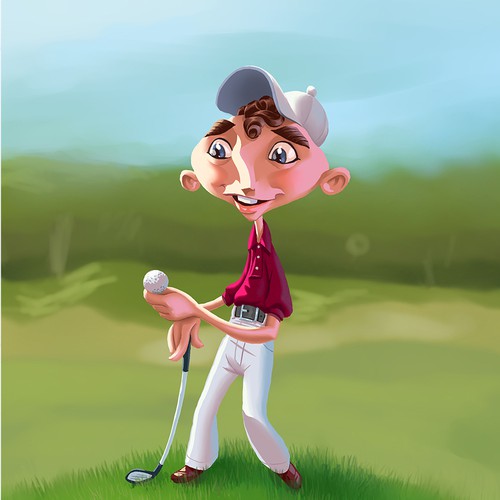 Create an avatar/character for new Golf Website