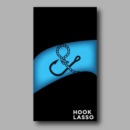 Turn Hook & Lasso's new logo into a brilliant business card