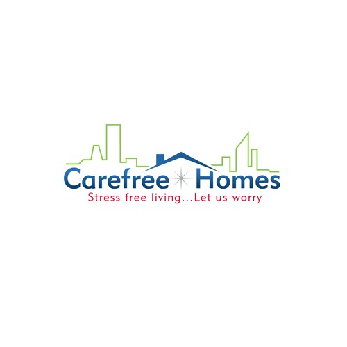 Logo concept for Carefree Homes