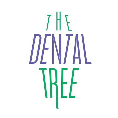 Tree logo designed for dental.