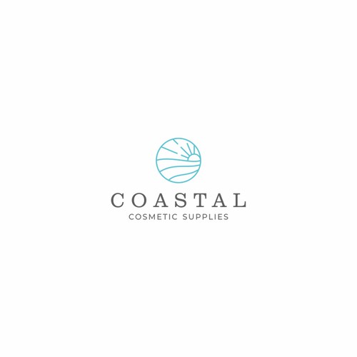 Logo concept for Coastal Cosmetic Supplies