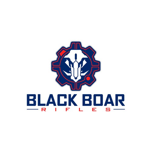 Logo design for Black Boar Rifles