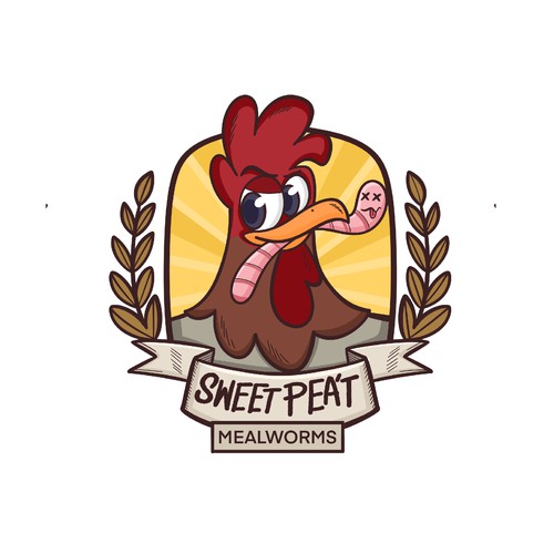 LOGO :Sweet Pea's Mealworms