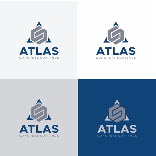 Design a logo for --------Atlas Concrete Coatings