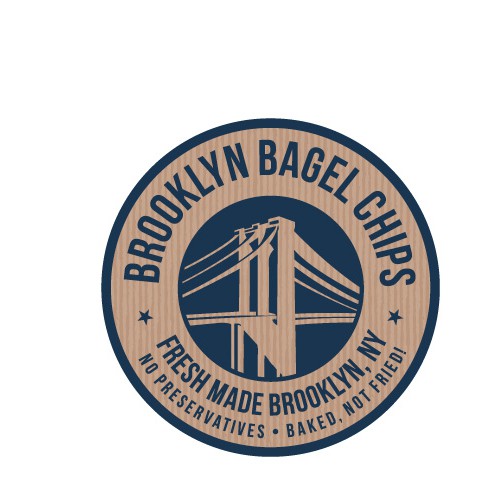 Create the next logo for NY Bagel Chips