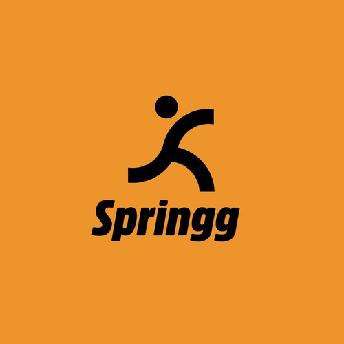 Logo for a fitness website