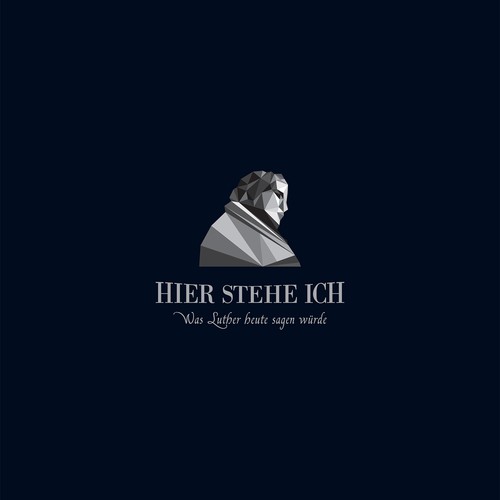 Modern logo for a presenter of Luther's hystorical role.