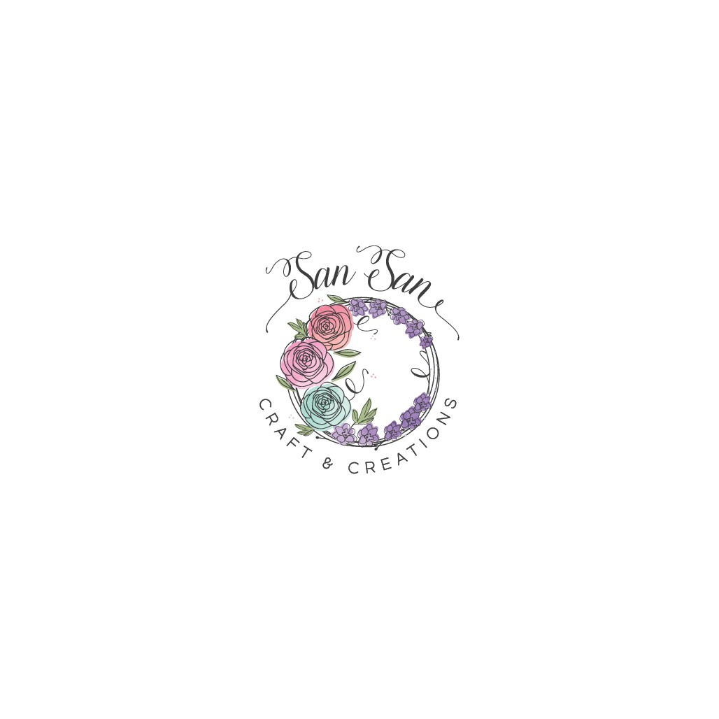 Luxury yet affordable handmade crafts and apparel logo design