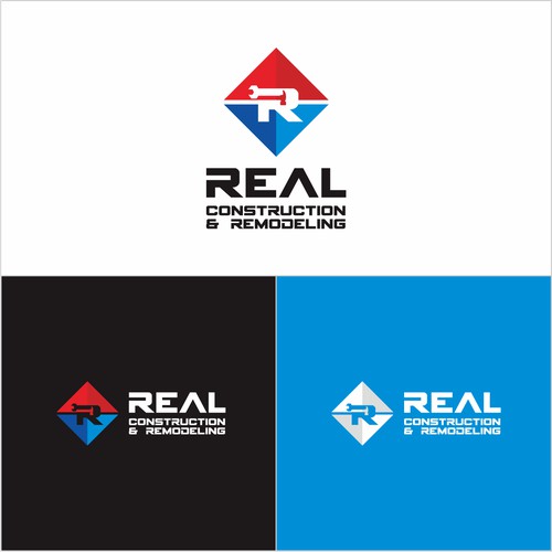 real construction logo