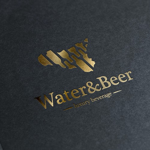 Water&Beer logo design