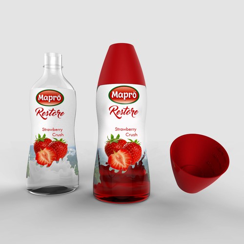Bottle and label design for Mapro