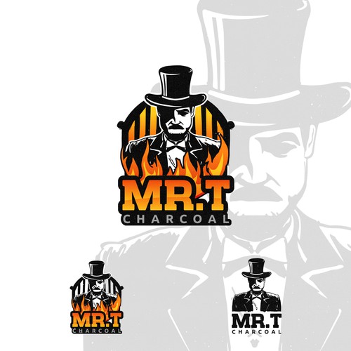 Winning Logo in contest : Mr. T Charcoal