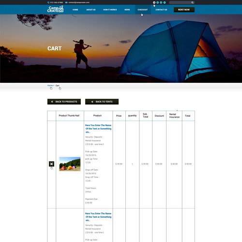 Outdoor Camping Equipment Company